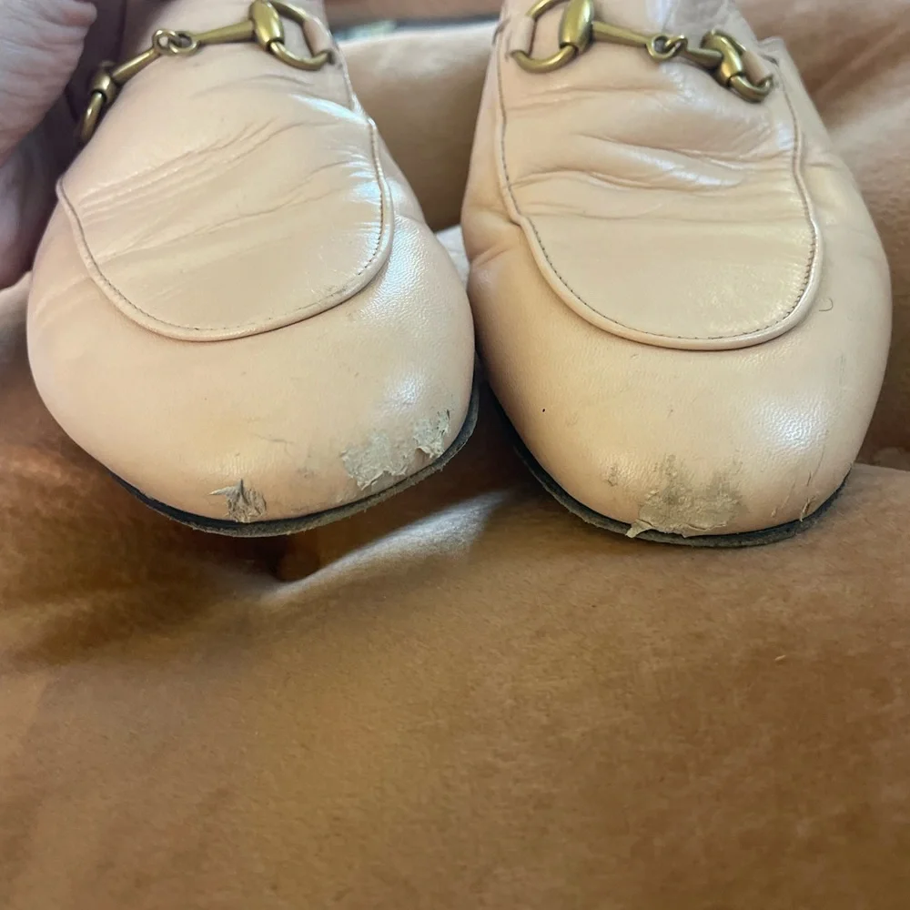 Gucci Princetown Horsebit Slipper Mule in Pink Size 39 - Picture 4 of 8